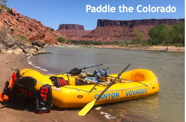 Paddling the Colorado River