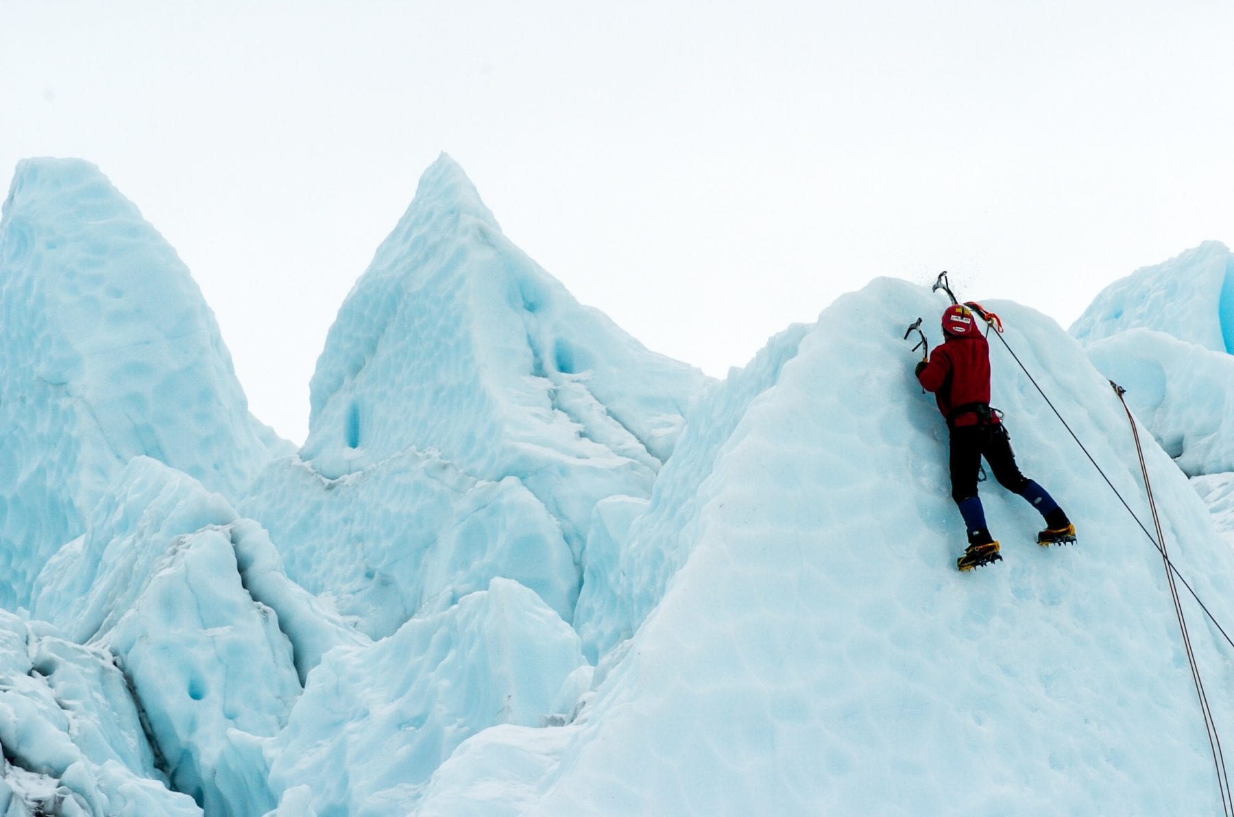 ice climbing