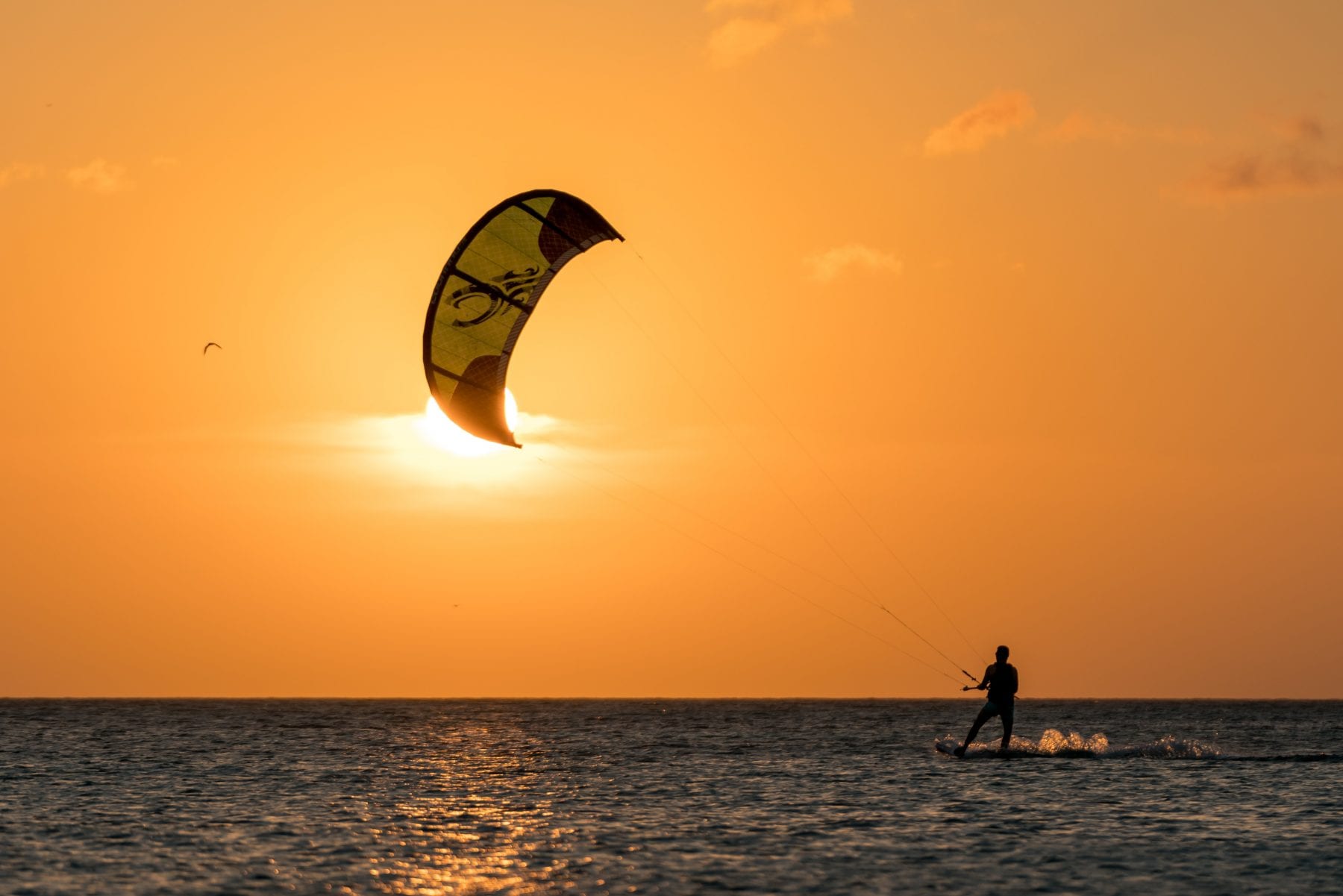 kitesurfing