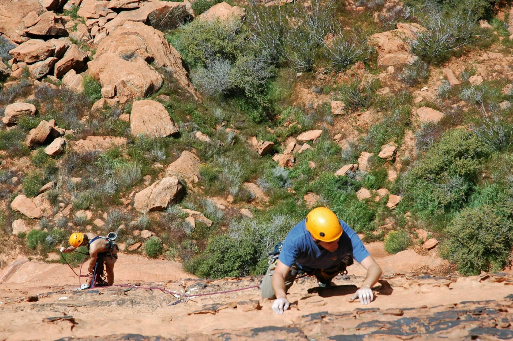 zion rock climbing