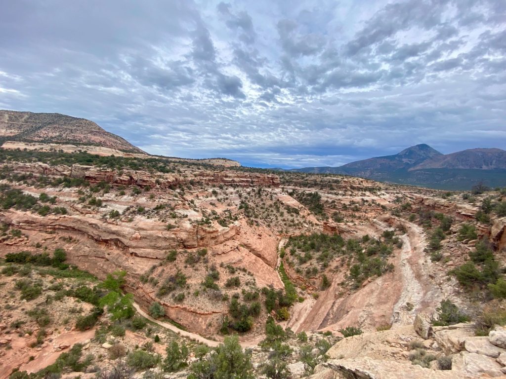 sand canyon mountain biking trail