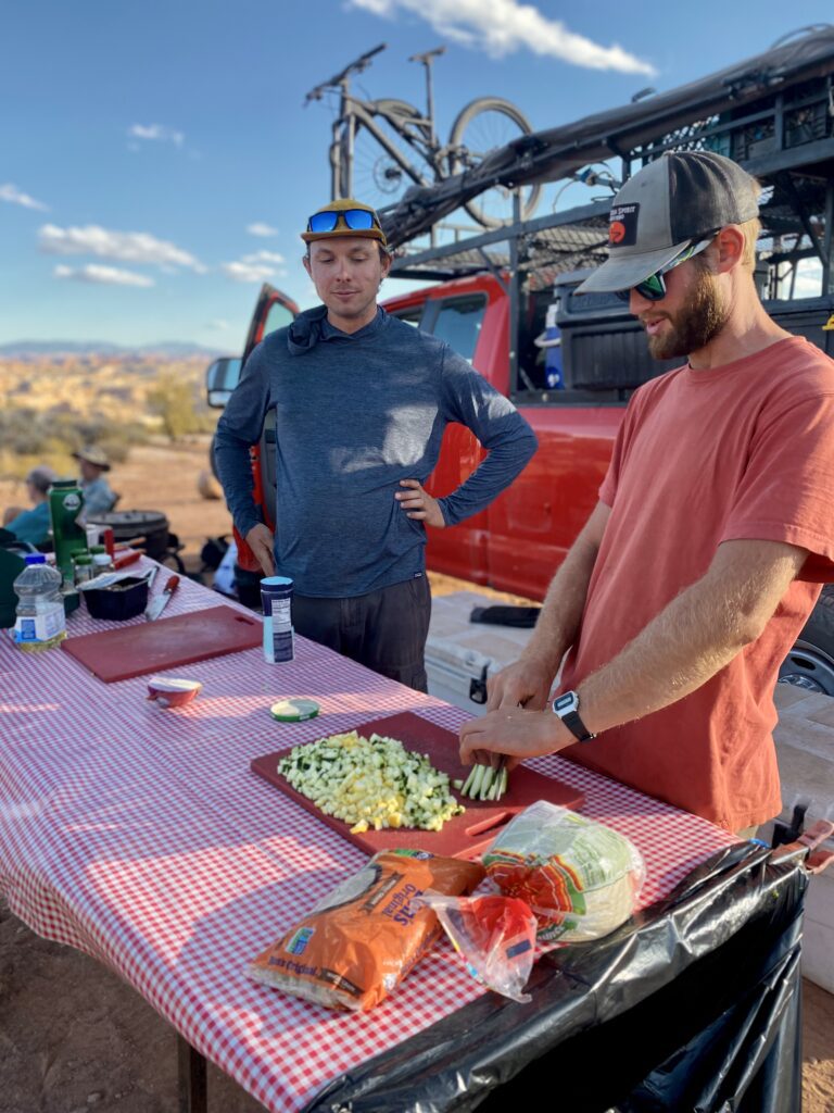 cooking in the canyonlands