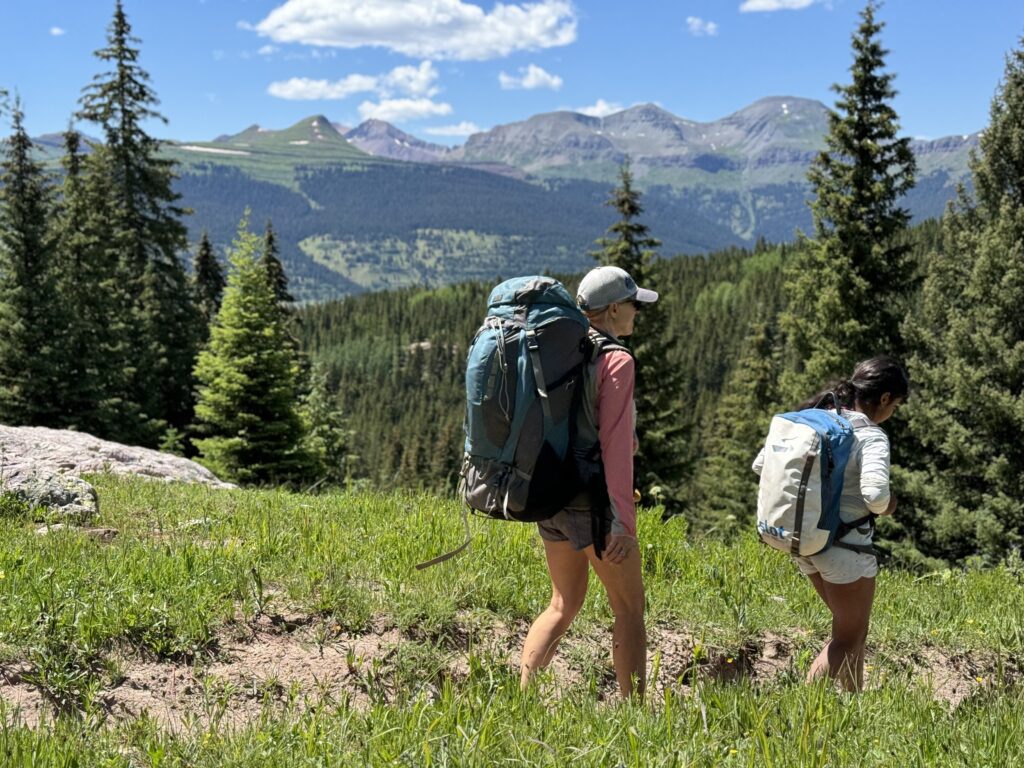 backpacking crater lake in the san juan mountains