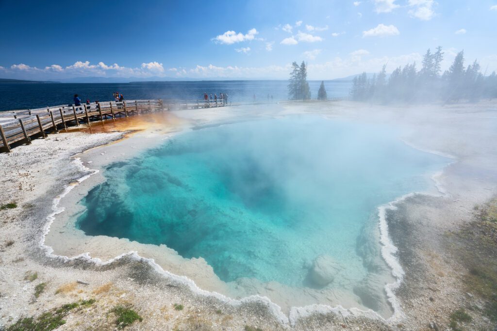 yellowstone hiking